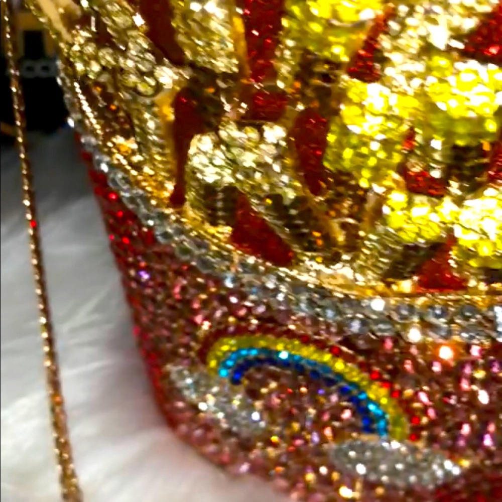 French fries 🍟 crystal clutch